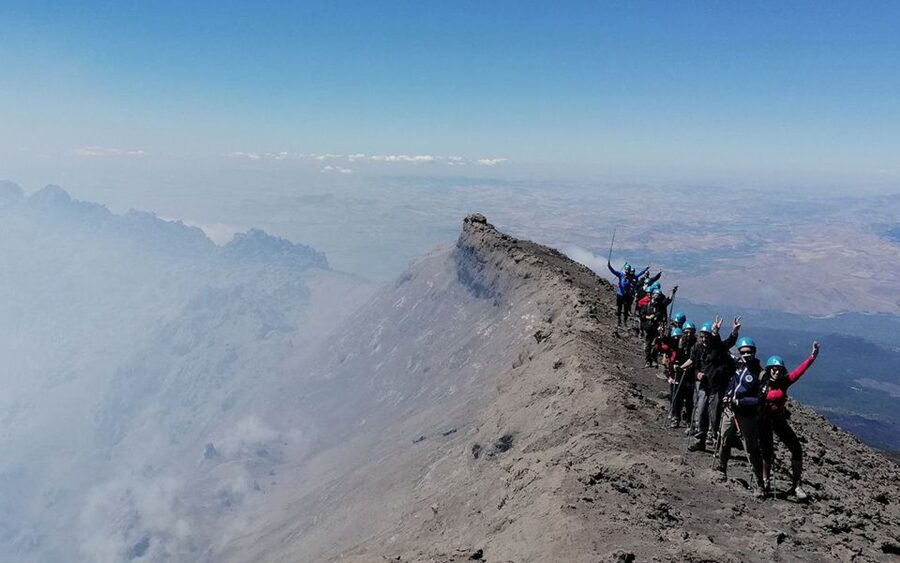 Etna: summit craters trekking with volcano guide 3350mt - The first hike across Etna’s lunar ground