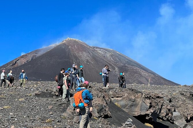 Etna Volcano: South Side Guided Summit Hike - Summit craters, gas, and changing plans