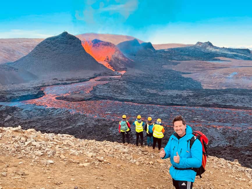 Fagradalsfjall Volcano Hike – Small Group with Local Guide - Walking into Reykjanes volcanic country