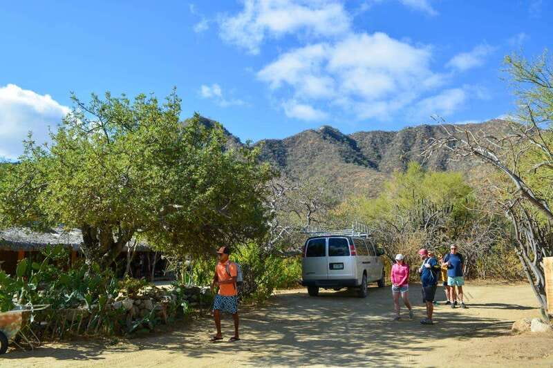 Fox Canyon: Day Hike - The short walk downhill to the waterfall