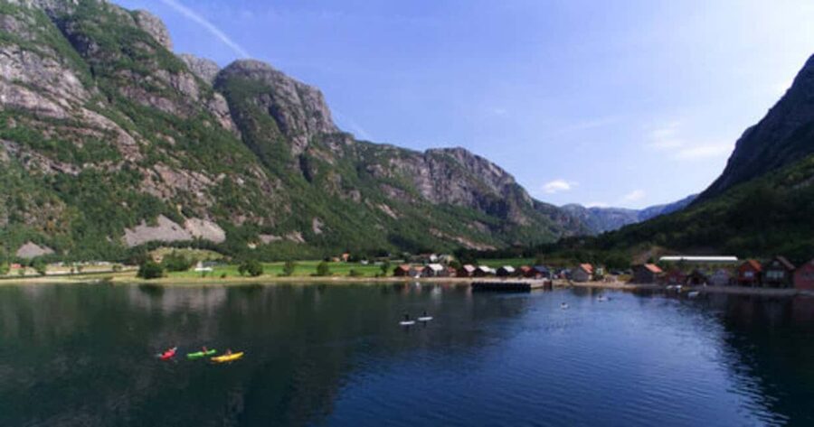 Frafjord Paddling & Månafossen Waterfall Hike Stavanger - Who will enjoy this day most?