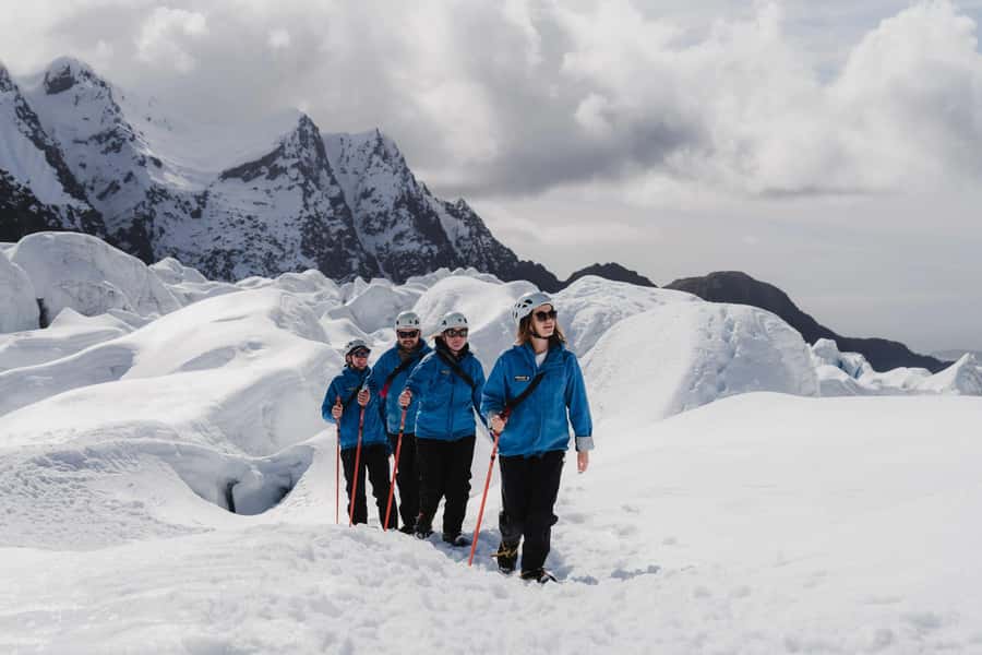 Franz Josef: 2.5 Hour Glacier Hike with Helicopter Transfer - From Glacier Base to the helipad