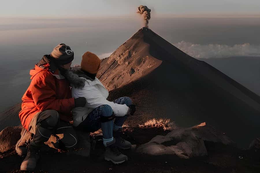 From Antigua: Adventure, 2-Day Hiking to Acatenango Volcano - The first uphill stretch is the real test
