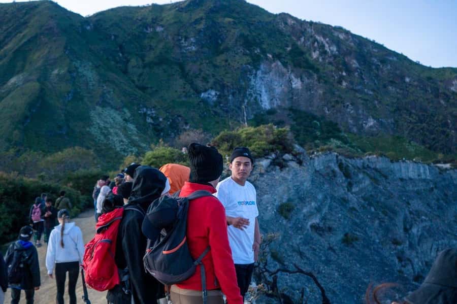 From Banyuwangi: Day Trip to Ijen Volcano with Guided Trek - Coffee at base camp, then a serious uphill walk