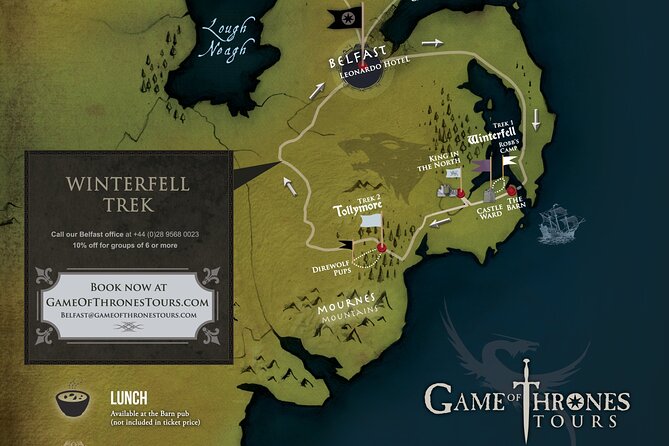 From Belfast: Game of Thrones Winterfell Locations Trek - Inch Abbey and the making of a King in the North