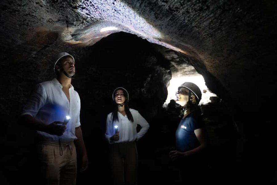 From Catania: trek on Mount Etna, Lava Cave & tasting Tour - The Ragalna tasting: honey, oil, wine, and more