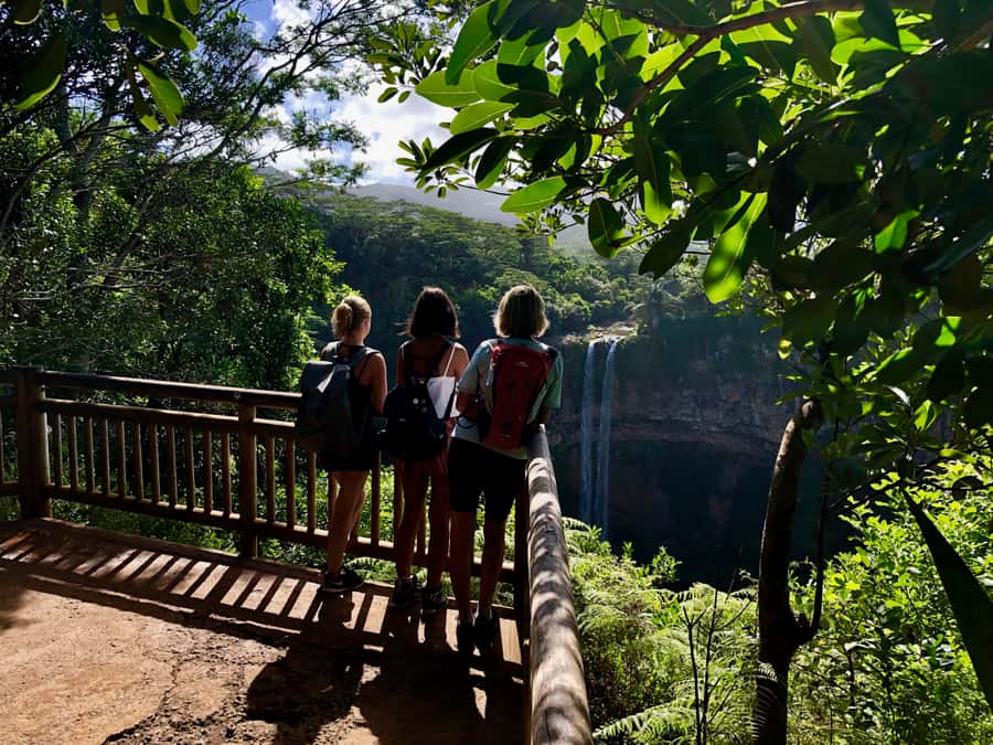 From Chamarel: Waterfall Eco-Hike Adventure - Starting at Seven Colored Earth Geopark
