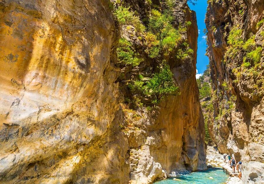 From Chania: Samaria Gorge Hike with Local Mountain Guide - Starting at Xyloskalo: a serious downhill walk