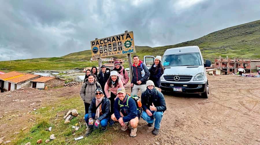 From Cusco: 7 Lakes Ausangate Trek with Breakfast and Lunch - Arriving in Pacchanta beneath Ausangate