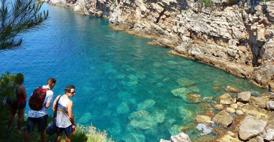 From Dubrovnik: Hiking & Swimming on Koločep Island Day Trip - Meeting your guide at Gruž Harbor