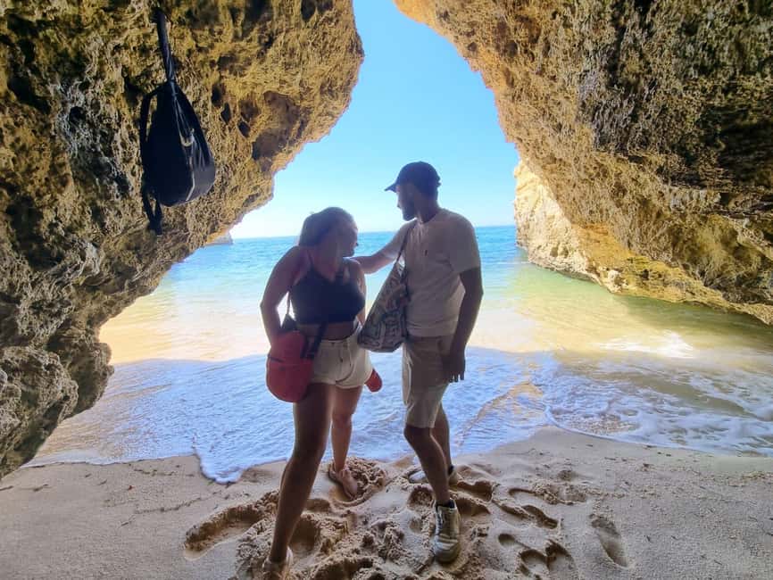 From Faro: Benagil Cliffs Hiking & 4 Treasures Experience - What to pack for the cliffs