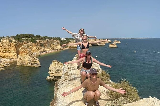 From Faro: Benagil Hiking Cliffs and the 4 Treasure Experience - Senhora da Rocha and two beaches for the relaxed finish