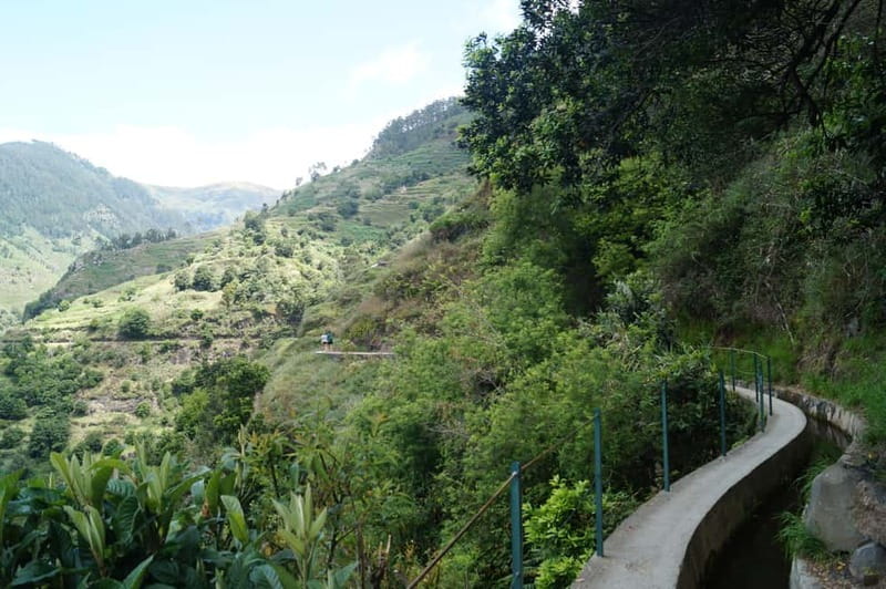 From Funchal: Levada Nova Hiking Tour with stopover at beach - Funchal pickup and the useful café stop