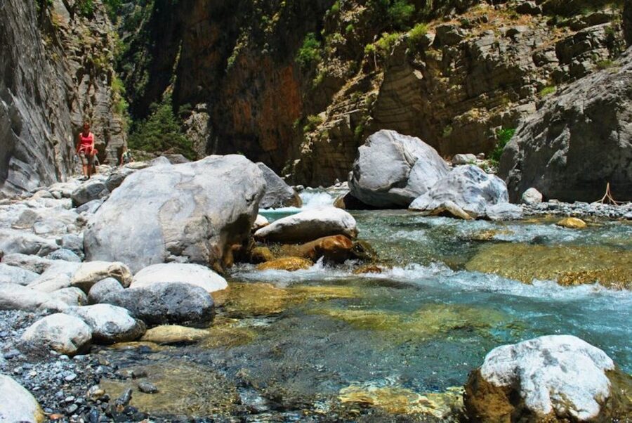From Heraklion: Samaria Gorge & Agia Roumeli Hiking Day Trip - The boat to Sfakia completes the route