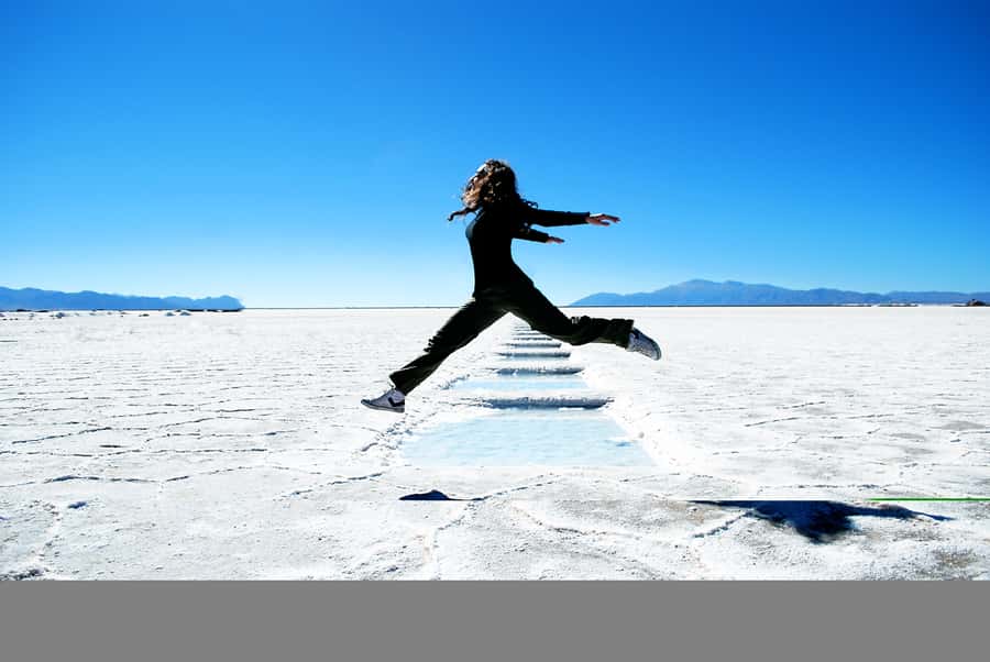 From Jujuy: Salinas Grandes, Purmamarca & Los Colorados Hike - The morning route from Jujuy through the Quebrada