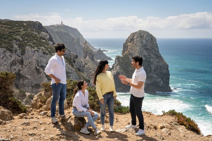 From Lisbon: Sintra, Pena Palace & Cabo da Roca Hiking Tour - Pena Palace, Romantic color above Sintra