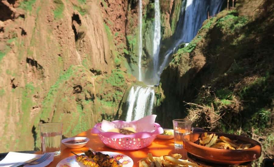 From Marrakech: Ouzoud Waterfalls Guided Hike and Boat Trip - Lunch With the Waterfall in Front of You