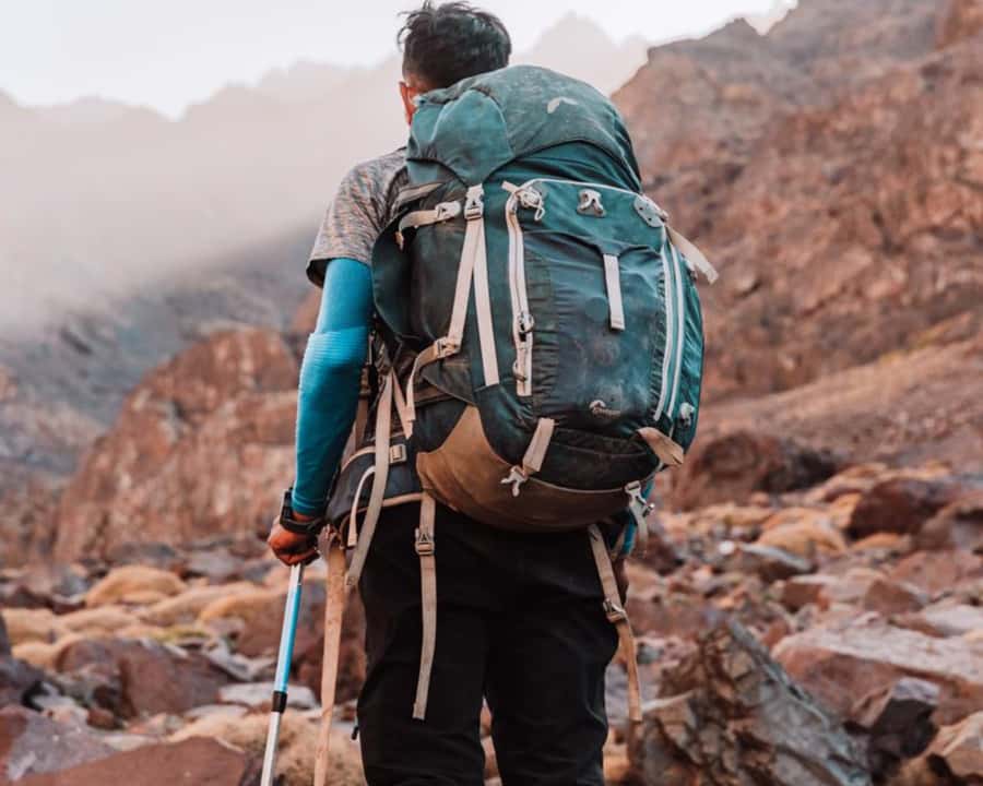From Marrakesh: 2-Day Mount Toubkal Trek - The long descent back to Imlil