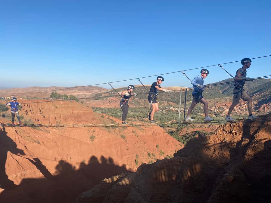 From Marrakesh: Zip-Line & Hike in the Atlas Mountains - Markets, crafts, and the return through Al Haouz