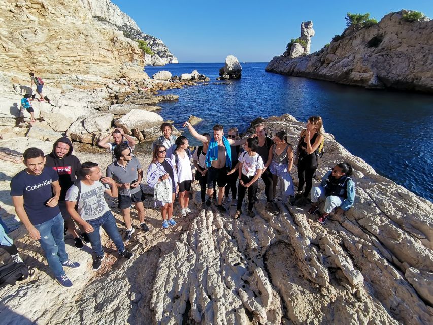 From Marseille: Calanques National Park Guided Hike - The beach stop, picnic, and cold Mediterranean water