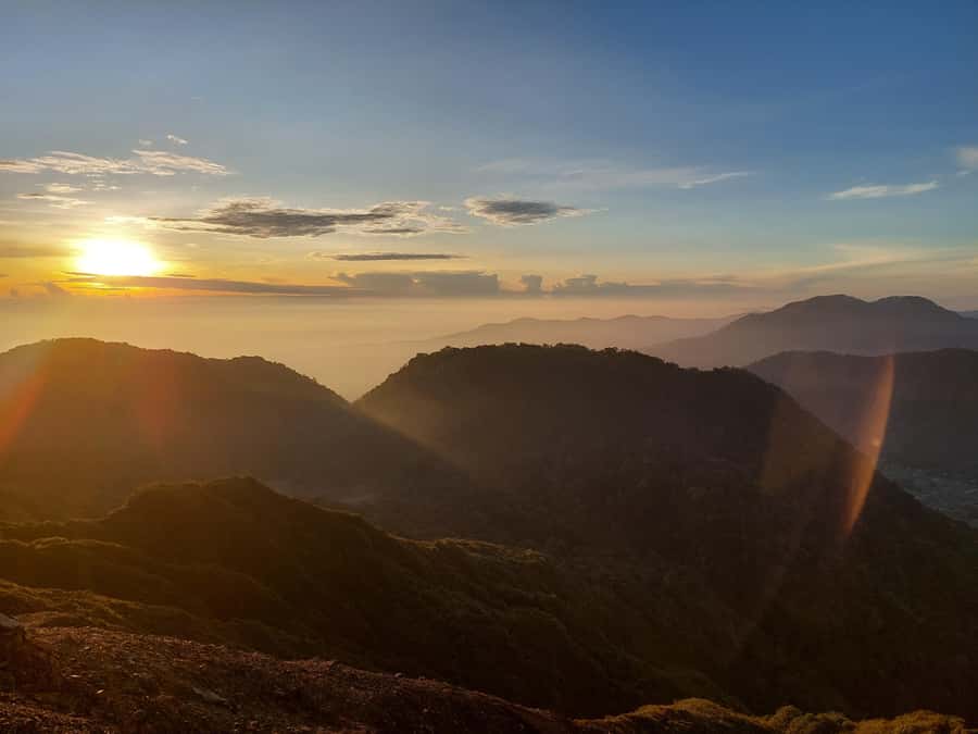 From Medan: Mount Sibayak Sunrise Hike & Natural Hot Spring - Walking Mount Sibayak before sunrise