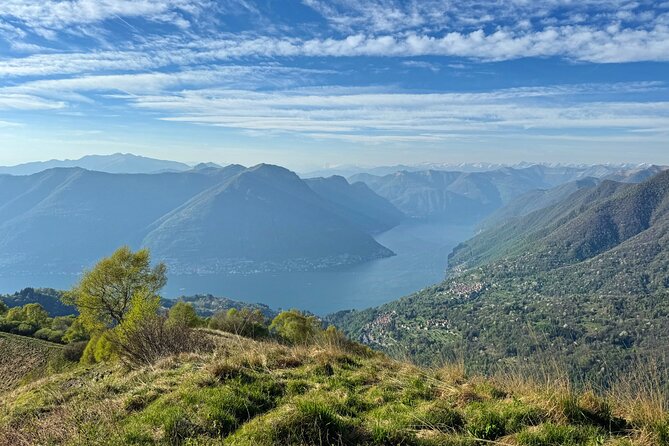 From Milan/Como/Varenna: Panoramic Hiking Tours near Lake Como - The first stop: mountain paths above Lake Como