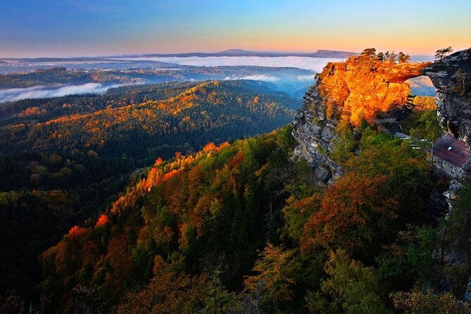 From Prague: Bohemian & Saxon Switzerland Small-Group Hike - The boat ride and changing route details