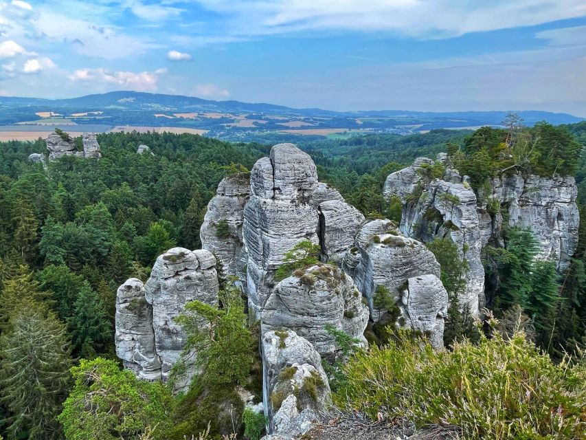 From Prague: Full-Day Bohemian Paradise Guided Hiking Trip - Valdštejn Castle adds a human story