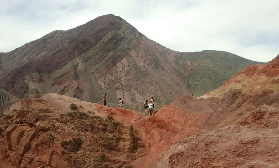 From Salta: Salinas Grandes, Purmamarca & Los Colorados Hike - The Los Colorados walk and what is actually included