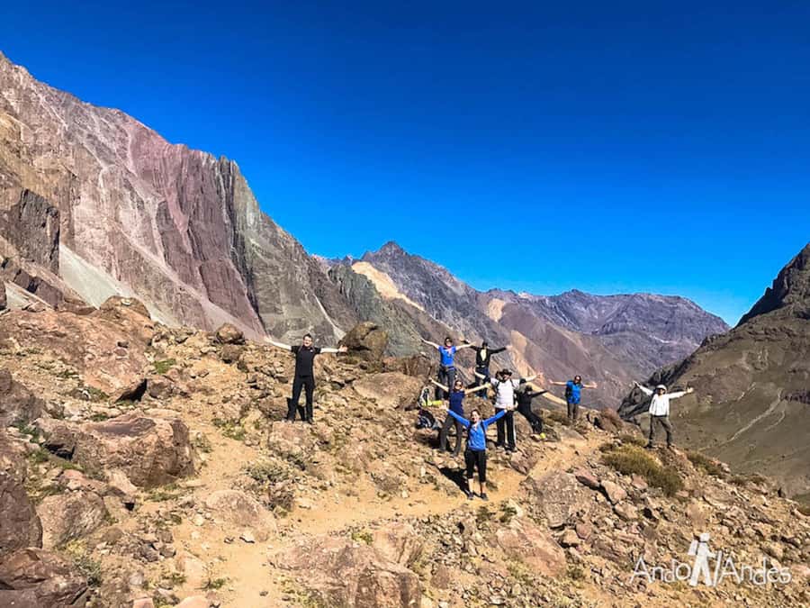 From Santiago: Cajón del Maipo and Volcán San José Hike 8K - The Cajón del Maipo trail at 2,300 meters