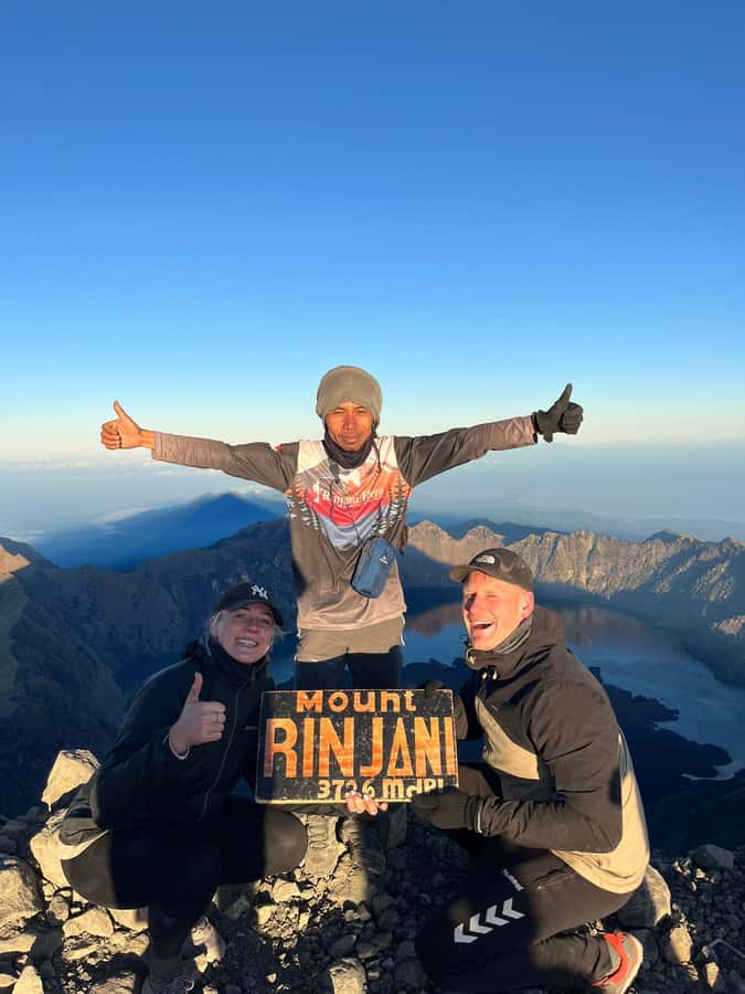 From Senaru: Mount Rinjani 2-Day Trek to Summit - The long descent to Sembalun village