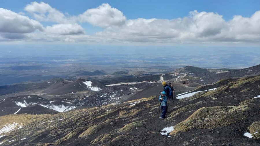 From Syracuse: Mount Etna Guided Morning Hike & Food Tasting - Optional higher routes, cable cars, and added costs