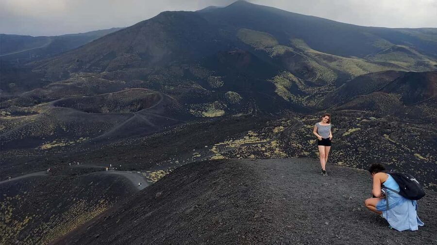 From Syracuse: Mount Etna Guided Morning Hike & Food Tasting - Entering Grotta dei Tre Livelli