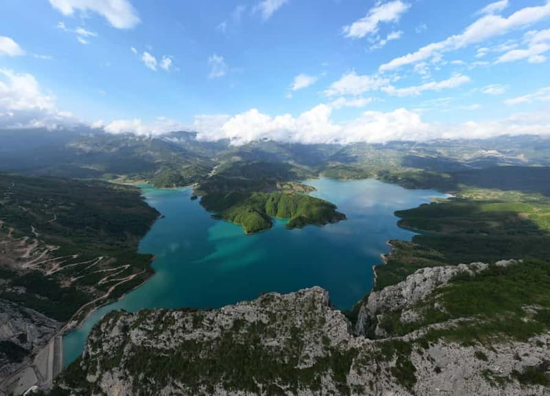 From Tirana: Bovilla Lake & Gamti Mountain Hiking Tour - A first look at Bovilla Canyon