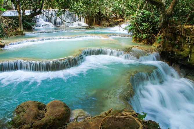 Full Day Trek to Kuang Si Waterfalls, Remote Village - Key points at a glance