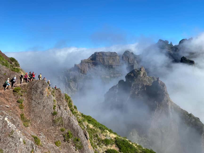 Funchal: Pico do Arieiro & Pico Ruivo Hiking Transfer - Starting at Pico do Arieiro at 1,818 metres