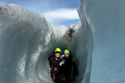 Glacier Hike, South Coast Waterfalls & Black Sand Beach