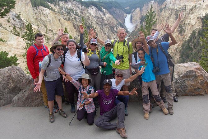 Grand Canyon of the Yellowstone Rim and Loop Hike with Lunch - Artist Point delivers the famous canyon view