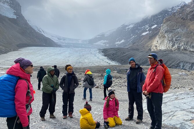 Guided Glacier Hike on The Athabasca with IceWalks - Reaching the Athabasca Glacier from the Discovery Centre