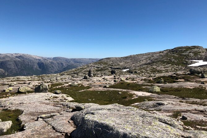 Guided hike to Kjerag and Kjeragbolten - Weather decides how hard Kjerag feels