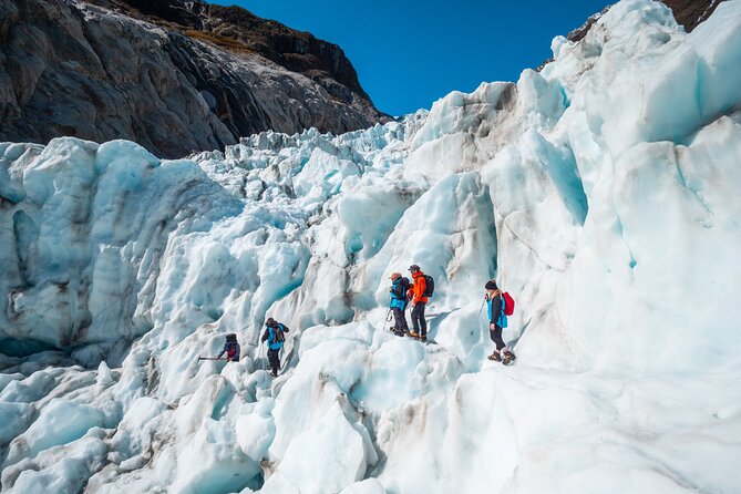 Heli Hike Fox Glacier - Ice Caves, Arches, Crevasses, and Blue Ice