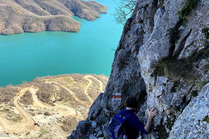 Hike Gamti Mountain with Bovilla lake view & canyon- From Tirana - Free time beside Bovilla Lake