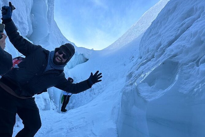Hike Matanuska Glacier w/Alaska Local Honey, Wine Tasting - Blue ice, crevasses, and the sound of moving ice