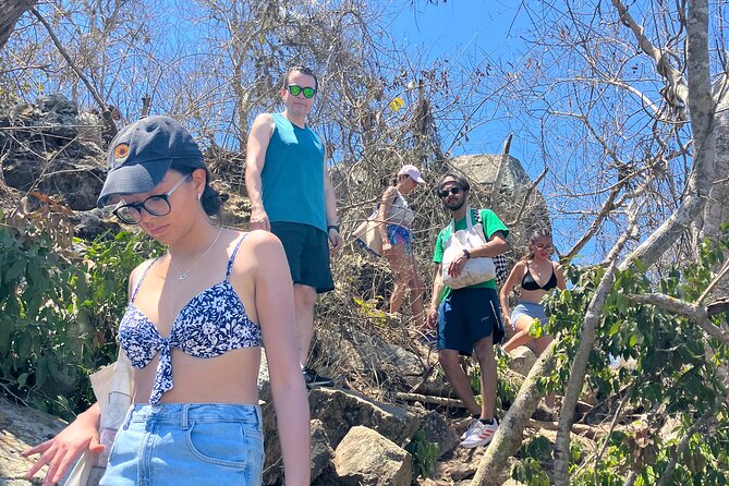 Hike to Monkey Mountain (Transport + Fresh coconut + Food) - Walking into the jungle near Higuera Blanca