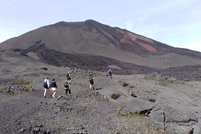 Hike to Pacaya Volcano from Antigua - The plateau, lava fields, and volcanic vents