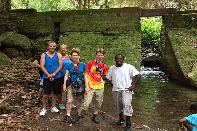 Hiking Mount Liamuiga Volcano in St Kitts - The first stretch: tropical forest and local stories
