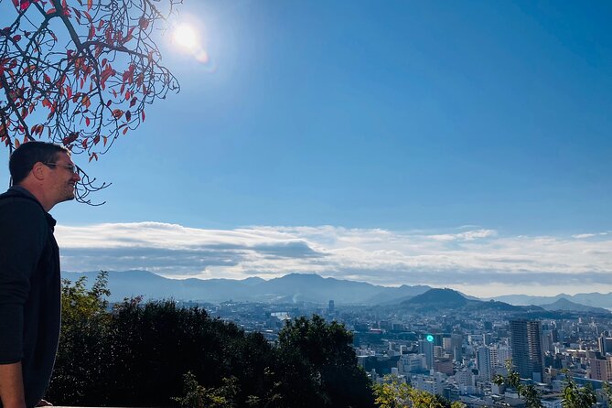 Hiroshima Local guided Hiking Tour&Open-air Tea Ceremony - Futabayama Peace Pagoda and the view over Hiroshima