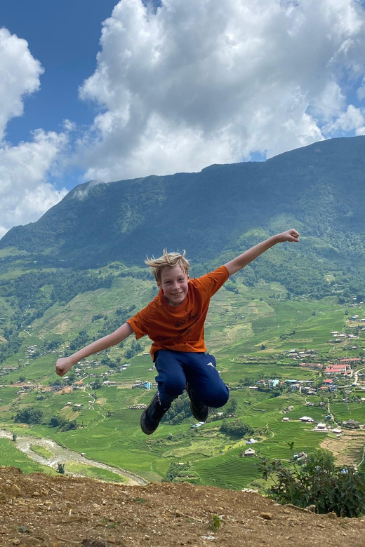 In Sapa: 1 Day Mountain Trek, Visit beautiful villages - A family lunch with time to reset