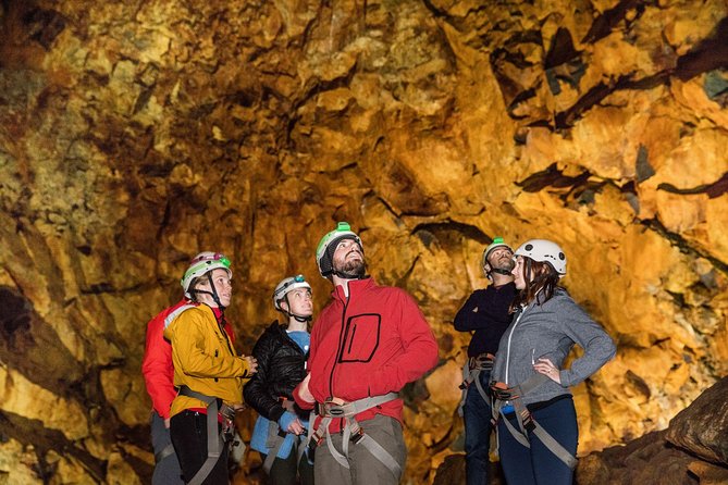 Inside the Volcano: Small-Group Tour and Lava Field Hike - Inside the 120-meter-deep magma chamber