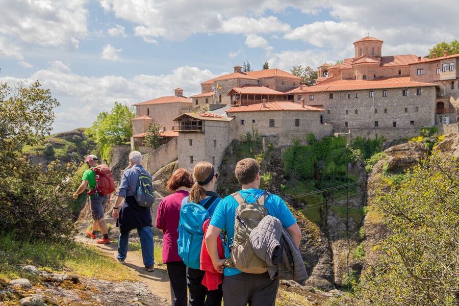 Kalabaka: Meteora Small-Group Hiking Tour w/ Monastery Visit - One monastery, about one hour, and what to expect